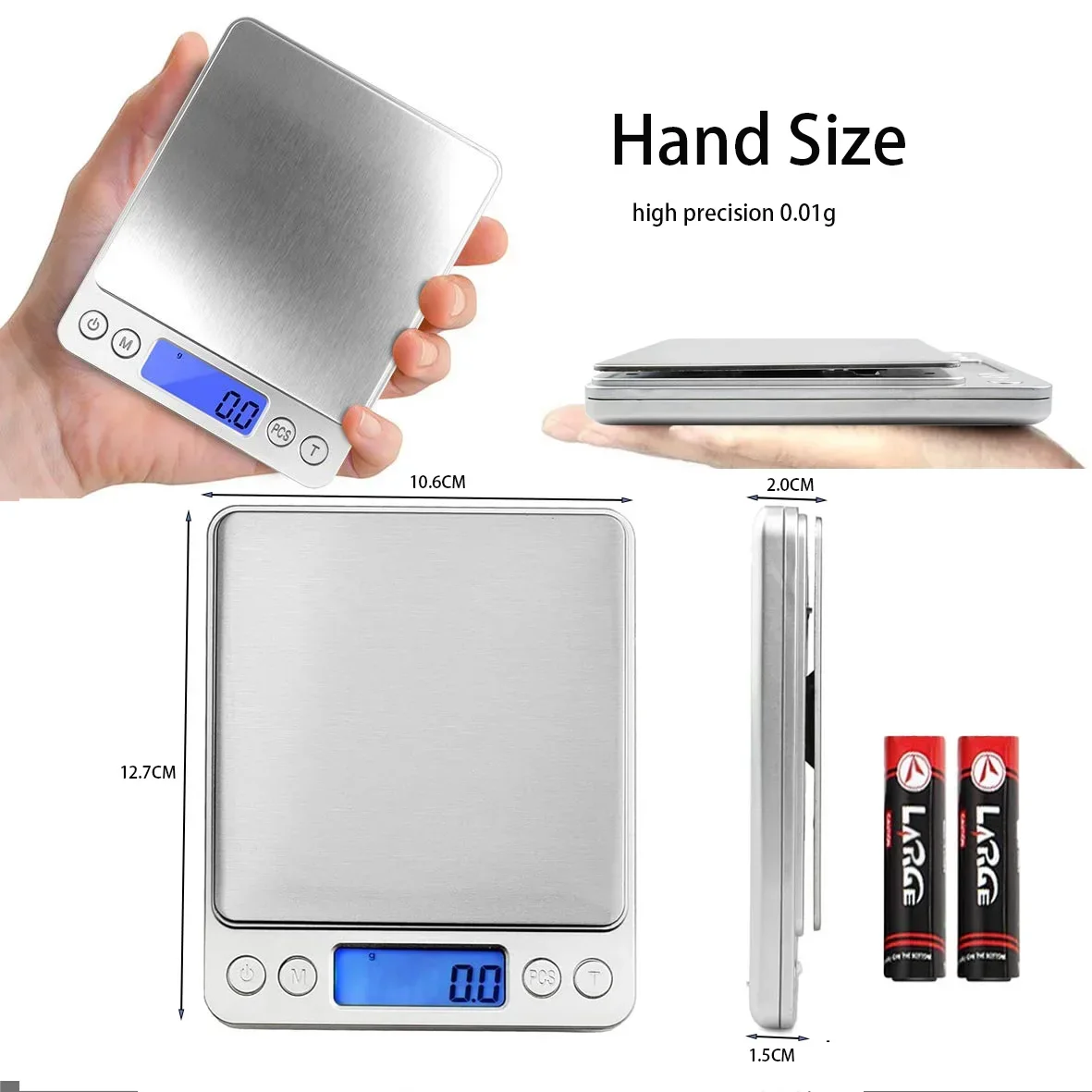 0.01g LCD Digital Scale 4