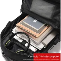 50L 80L Large Travel Backpack Men Separate Shoe Compartment Business Bag Outdoor Sports Waterproof Man Black Storage Backpacks 5