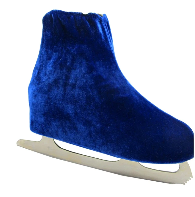 Mehrere Farben Eiskunstlauf-Schuhüberzüge, Eislauf-Abdeckung, Samt, Elastizität, schmutzabweisender Schutz für Kinder und Erwachsene, ein Paar – Detail 10