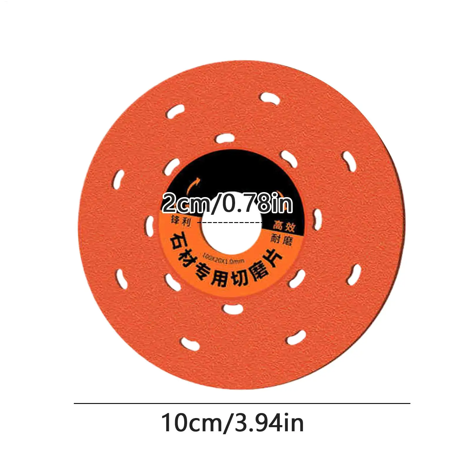Tile Cutting Disc Rock Slab Cutting Disc for Angle Grinder Abrasive Polishing Saw Multifunctional Pad Trimmer Wheel for Concrete