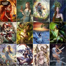 

Female Character Sexy 5D Diy Poster Cross Stitch Full Square Round Diamond Paste Diamond Embroidery Mosaic Room Decoration