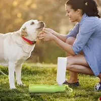 Dog Water Bottle Puppy Water Dispenser Foldable Dog Water Bottles For Walking Leakproof Outdoor Travel Water Bowl For Dogs Cats 4