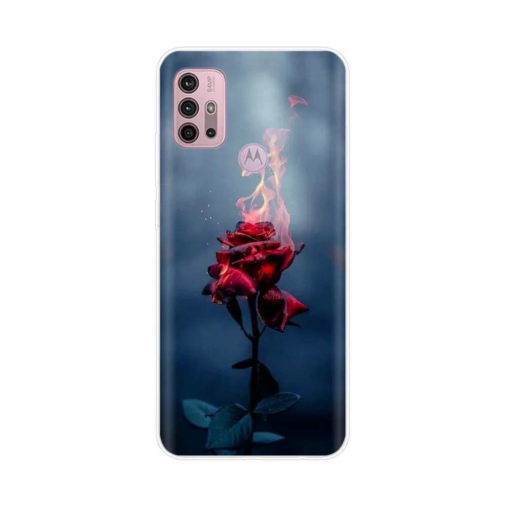 Daisy Design Shockproof Soft Silicone Clear Phone Case