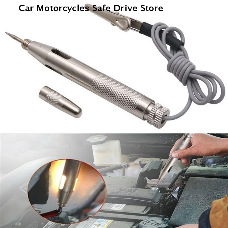 Versatile Auto Light Circuit Tester Voltage Detector Pen for Vehicle Electrical Repairs