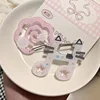 Kawaii Carabiner Clip Outdoor Irregular Keychains for Backpack Camping Cartoon Kpop Idol Cards Hanging Keyring Decoration 4
