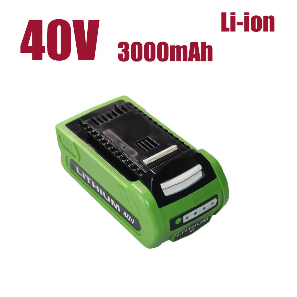 

Rechargeable Battery for Greenworks 40v G-MAX 4.0Ah 29252,22262, 25312, 25322, 20642, 22272, 27062, 21242