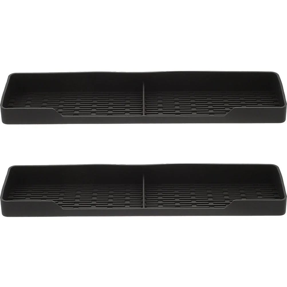 

2pcs Silicone Stove Top Magnetic Top Organizer Over Stove Spice Rack Organizer for Oven