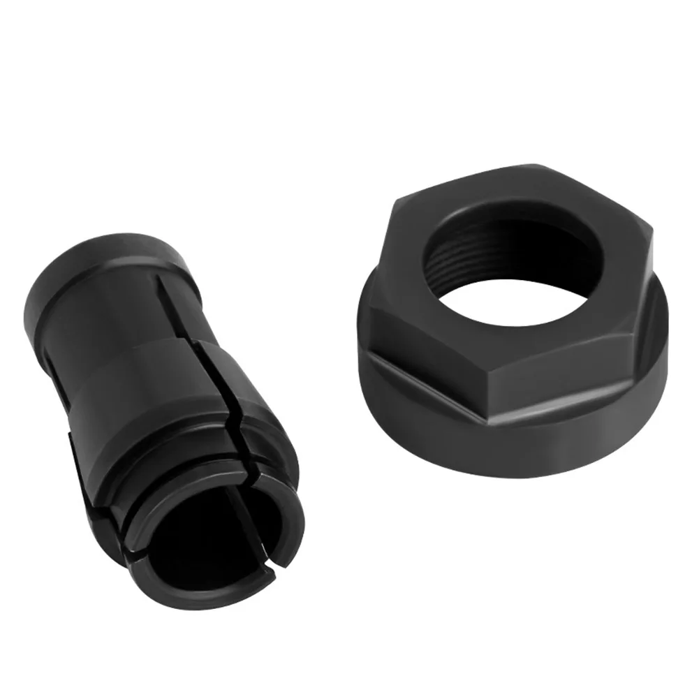 Milling Tool Collet Chuc Replacement Rotary Tool 12mm Carbon Steel Collet Electric Router Milling Cutter Workshop