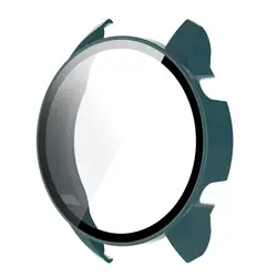 All-in-One Protective Case with Tempered Glass (Dark green)