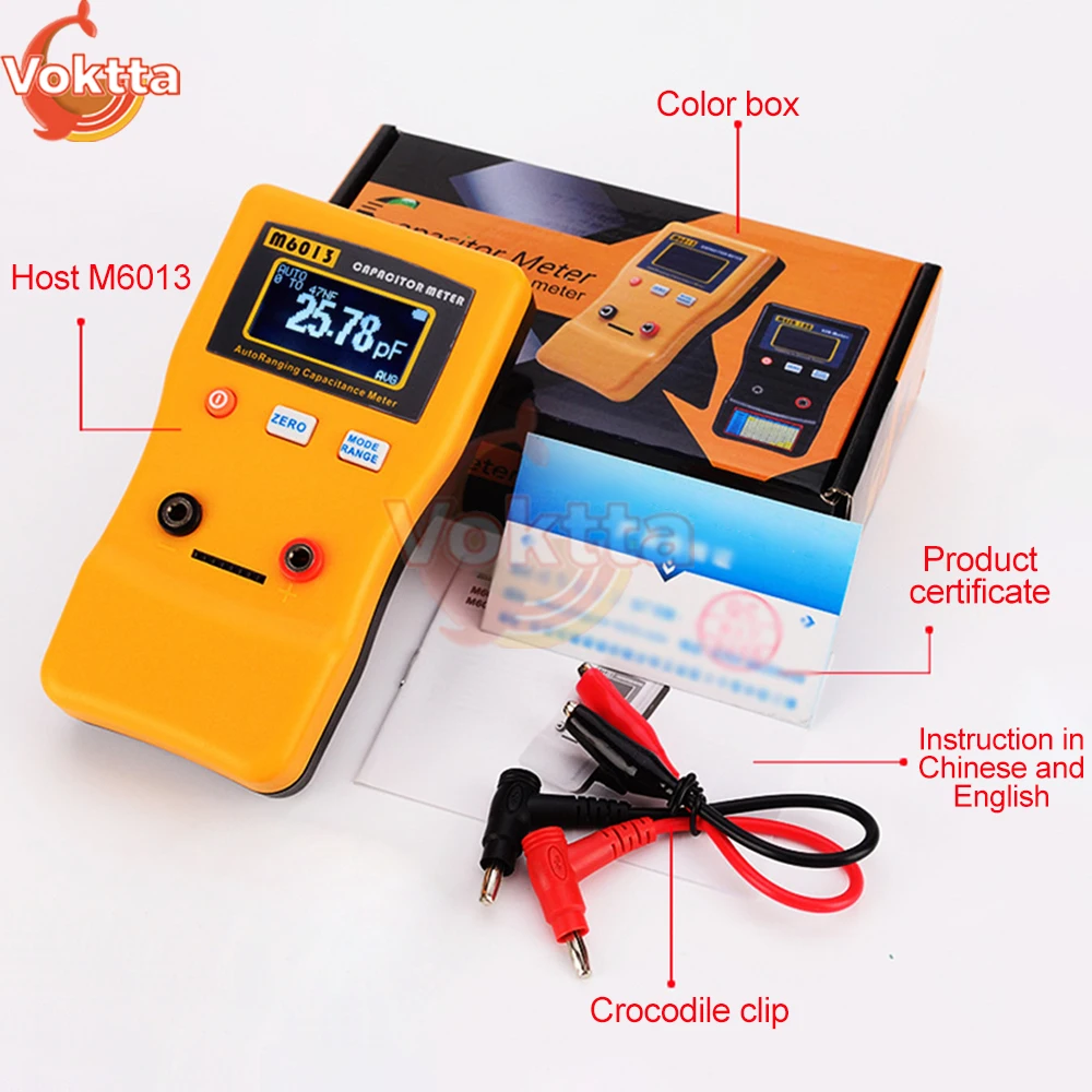 GOTOTOP testeur de compteur de condensateur numérique UYIGAO Digital