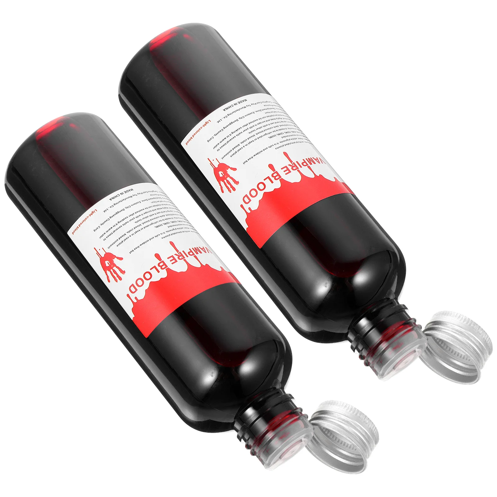 

2 Bottles Gel Nail Supplies Makeup Fake Plasma Blood Supply Spray Tool Food Coloring