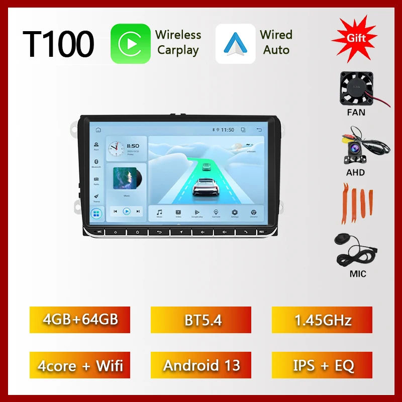 شاشة أندرويد للسيارات 13 9 بوصة نظام ذكي نظام ملاح...