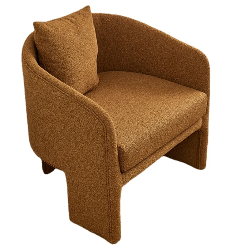 

YY Small Apartment Home Living Room Backrest Single Seat Chair Designer Chair