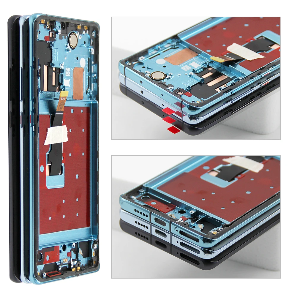 ȭ P30  VOG-L29 VOG-L09 LCD ÷ ü ȭ,   ִ  ġ ũ, 6.47 ġ