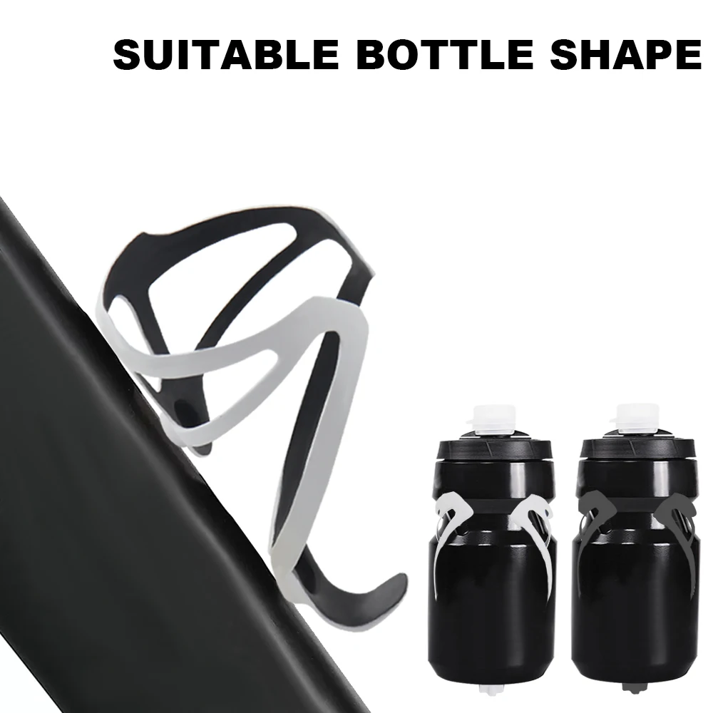 Bicycle Water Bottle Cage, Bicycle Bottle Holder, Water Bottle Holder RXL SL Bike Carbon Bottle Cage 20g Water Bottle Holder UD Matte Black/White Carbon Cycling Holders
