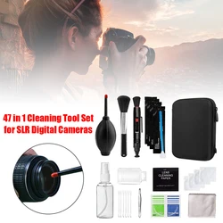 7-47Pcs Camera Cleaner Kit DSLR Lens Digital Camera Sensor Cleaning Set for Sony Fujifilm Nikon Canon SLR DV Cameras Clean Kit