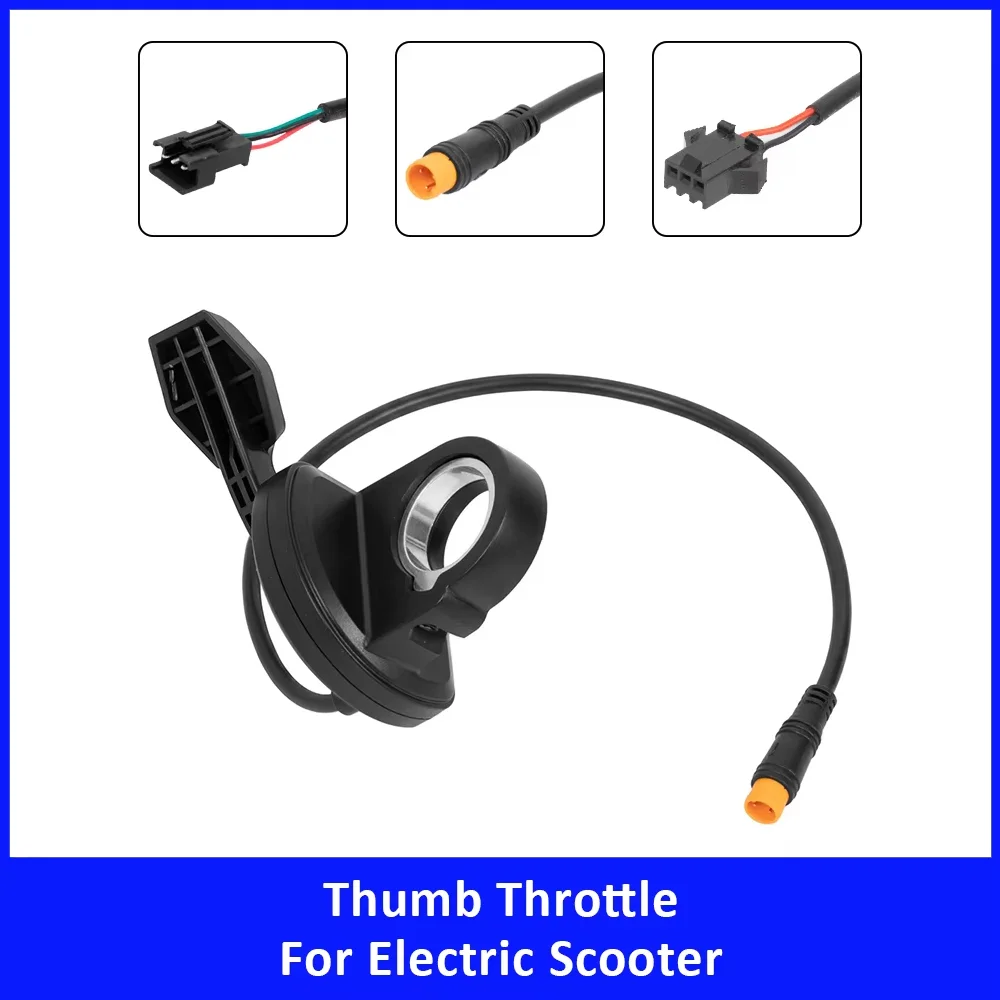 Waterproof 3-Pin Thumb Throttle for Electric Bicycles and Scooters