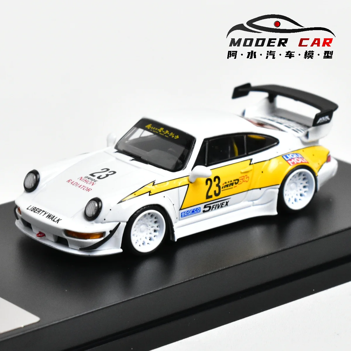 XF WU model 1:64 RWB 964 Diecast Model Car 5