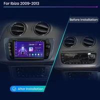 Junsun Wireless CarPlay for Apple Android Auto Car Radio for Seat Ibiza 6j 2009 2010 2011-2013 GPS Multimedia Stereo TouchScreen 2