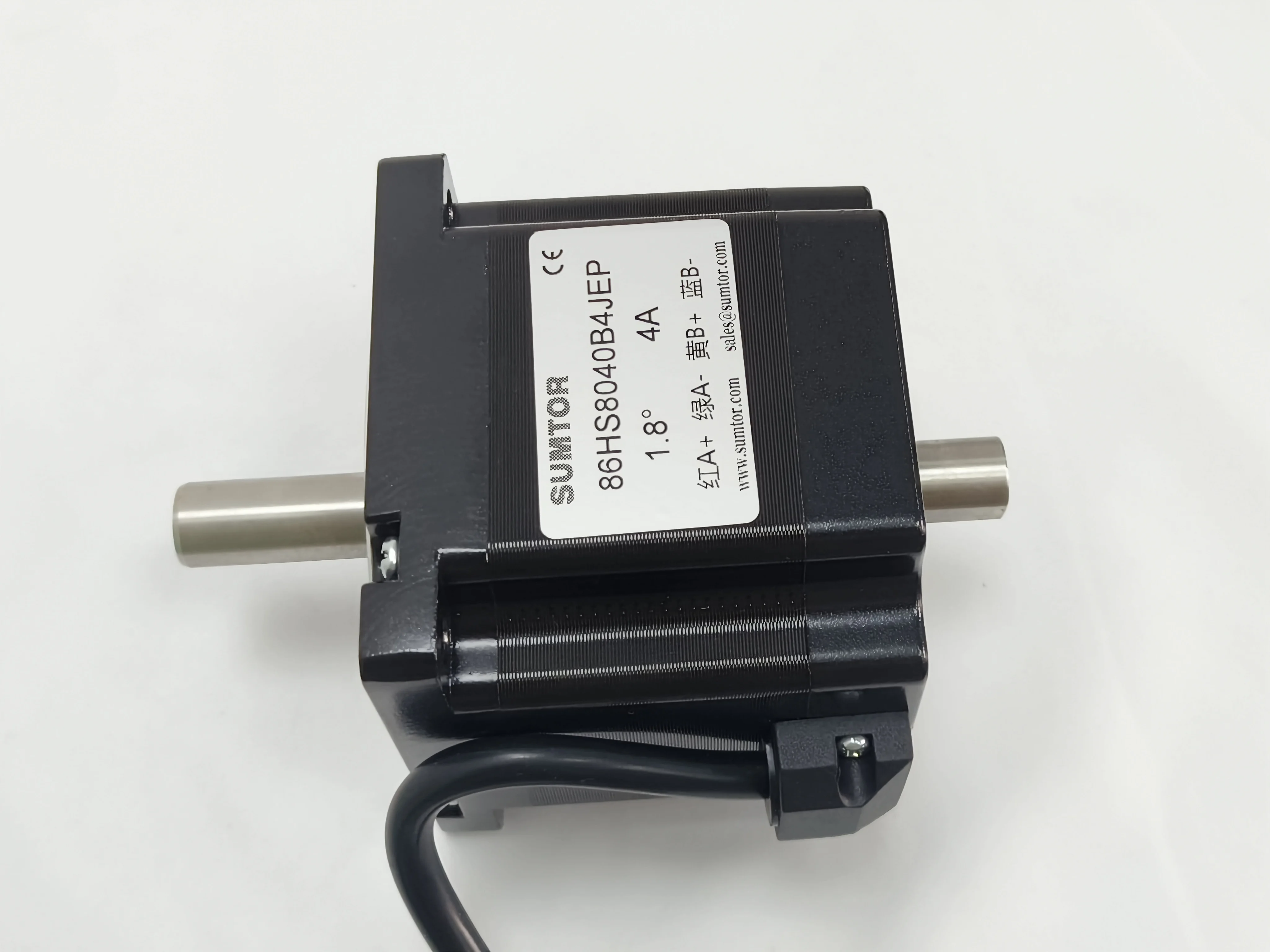 NEMA34 Dual output Shaft Stepper Motor 4.5N.m Current 4A Step