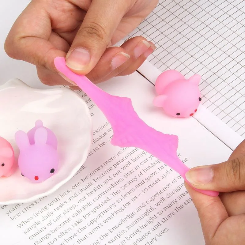 Mini Cute Cartoon Animal Stress Relief Toys 20Pcs for Boys Girls Birthday Party Favor Pi&ntilde;ata Filler Carnival Kids Party Supplies