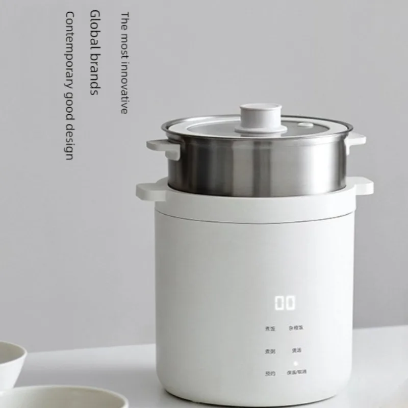 Cuisinière à riz électrique miniature 1,2 L 220 V pour la maison, avec revêtement en céramique/acier non revêtu disponible, multicuiseur de cuisine 1 Cuisinière à riz électrique miniature 1,2 L 220 V pour la maison, avec revêtement en céramique/acier non revêtu disponible, multicuiseur de cuisine 1
