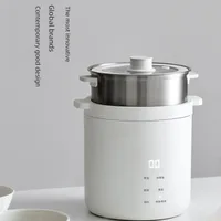 Cuisinière à riz électrique miniature 1,2 L 220 V pour la maison, avec revêtement en céramique/acier non revêtu disponible, multicuiseur de cuisine 1
