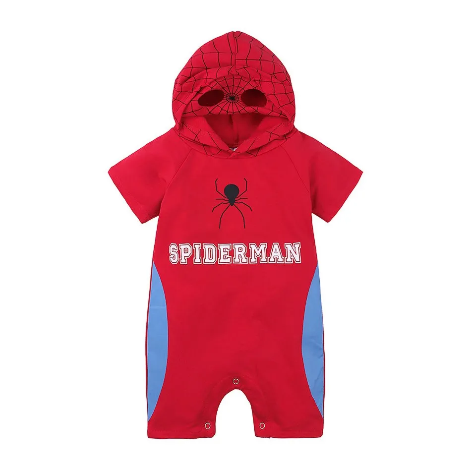 Baby Halloween Costume Newborn Baby Boy Girl Romper Jumpsuit Infant Cartoon Print Jumpsuit Baby Clothes 3 6 9 12 18 24 Months 5