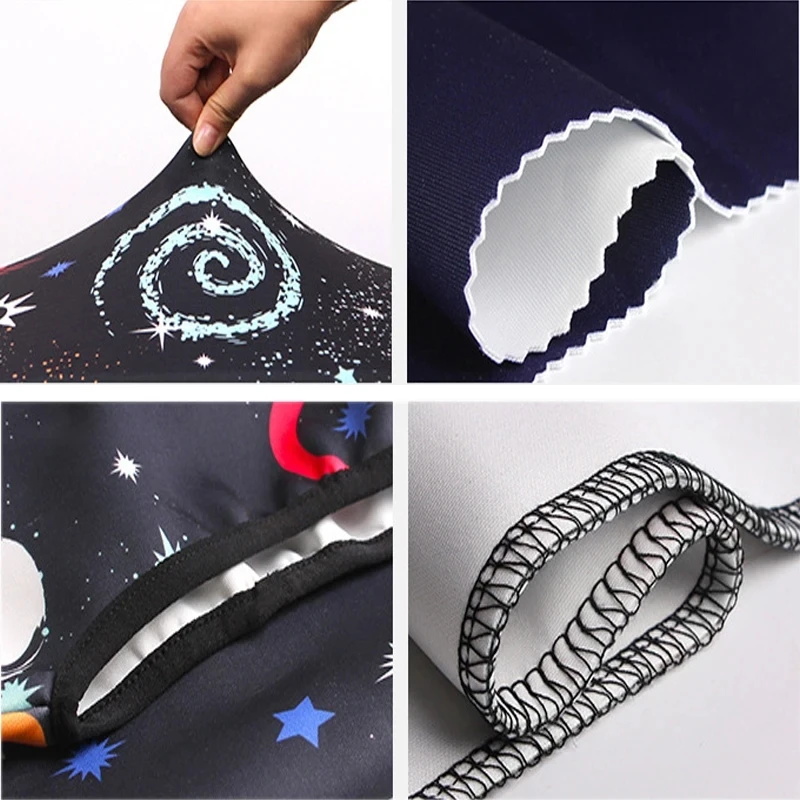 Thick Elastic World Map Luggage Protective Cover Zipper Suit For 18-32 inch Bag Suitcase Covers Trolley Cover Travel Accessories 3