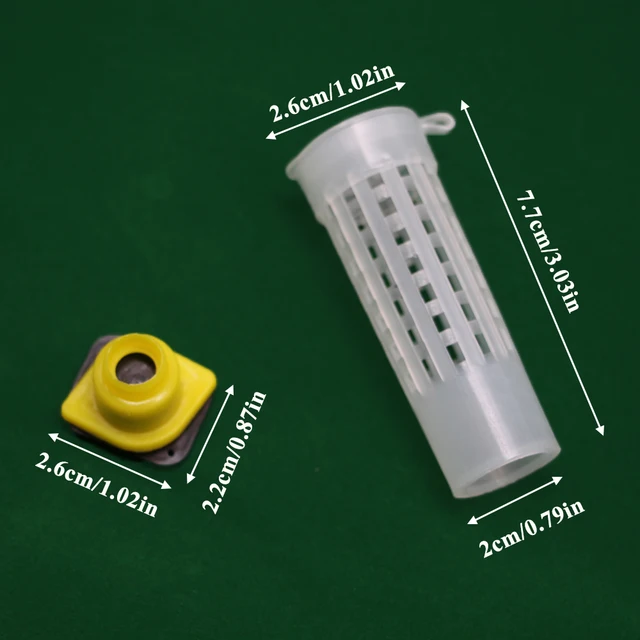 Apikultúra Készlet 10Db Protection Cover Cage És 120 Ppc Barna Cellás Műanyag Méz Olasz Méhek Mezőgazdasági Eszközök - Image 2