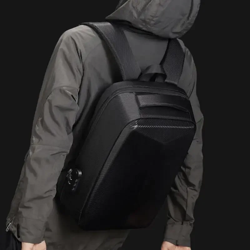 New Multi-functional Anti-theft Backpack Men's Casual Waterproof Large Capacity Travel Bag Usb Hard Shell Student Computer Bag 3