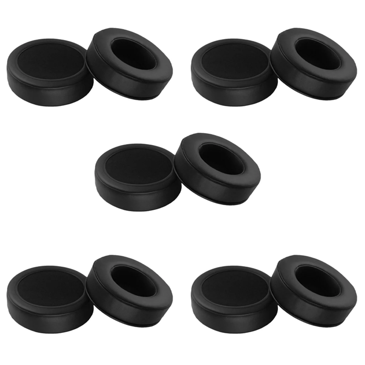 

5X Soft Pu Earpad Foam Ear Pads Cushions for Sony for Akg for Ath for Philips Headphones 100mm