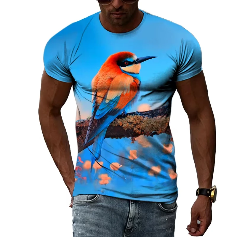 Mens Summer Casual Short Sleeve T Shirt
