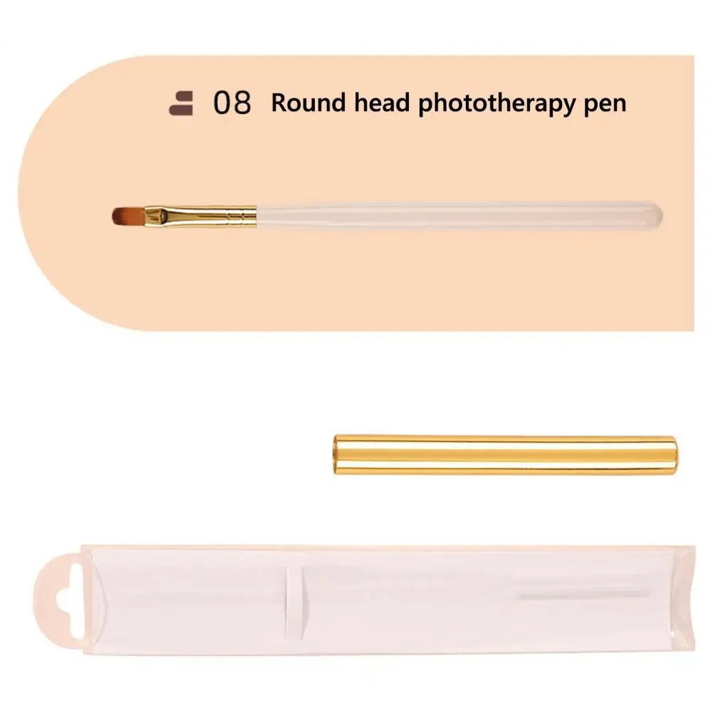 Nail Art Brush Regular Nail Polish Brush Nail Art Brush Set Brush Fine Liner Brush Dotting Pen Salon Manicure Tools for Home Diy 2
