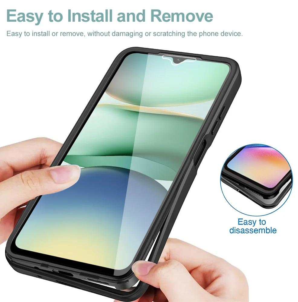 360 Full Cover Screen Protection Shockproof Phone Case