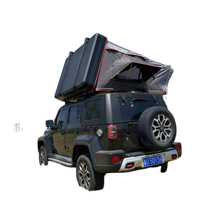 

2022 New Styles 4x4 Aluminum Alloy Rollover Car Roof Top Tent Camping Hard Shell Rooftop Tent