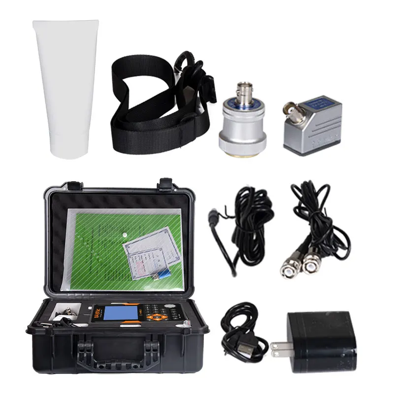 High Quality Ultrasonic Flaw Detector NDT with Extra Probes and Cables Digital