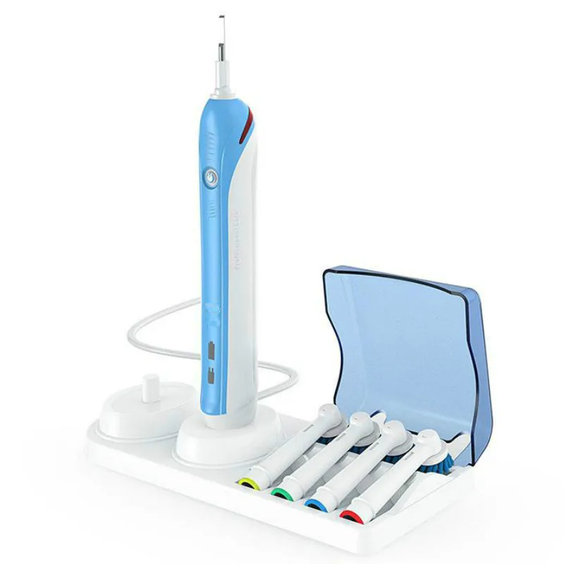 

Holder Bracket for Oral B Electric Toothbrush Stander Base Support Bathroom Tooth Brush Heads Box Cover with Charger Hole