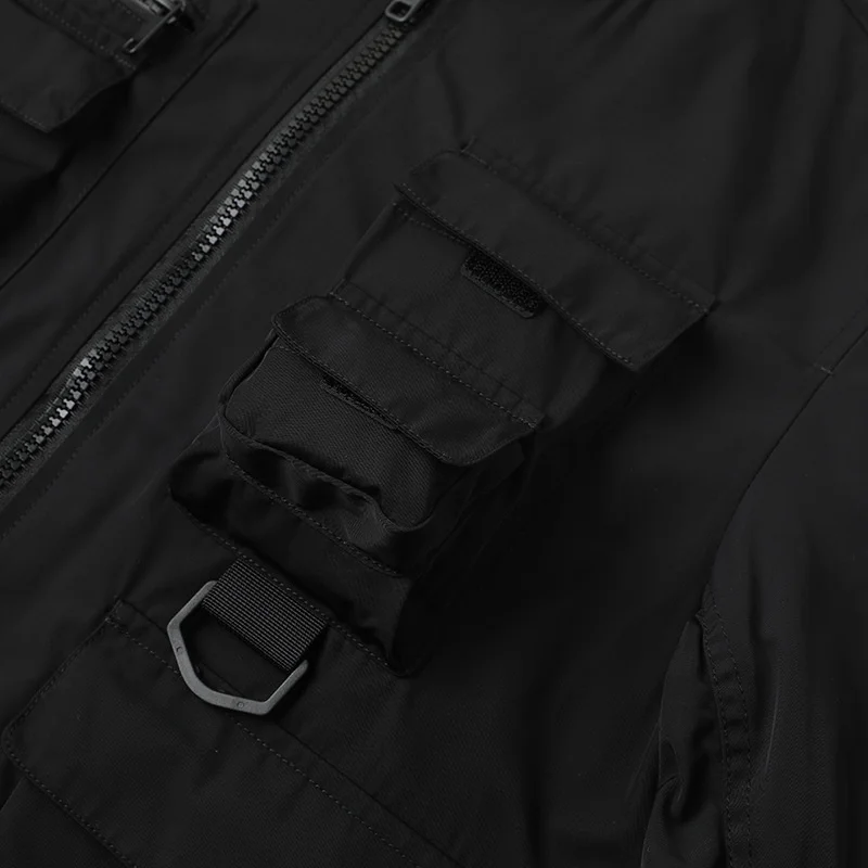 Oversize Jacket Man Coat Jacket Mountaineering Techwear Baseball Heavy Sport Windbreak Cardigan Sportsfor Windbreaker