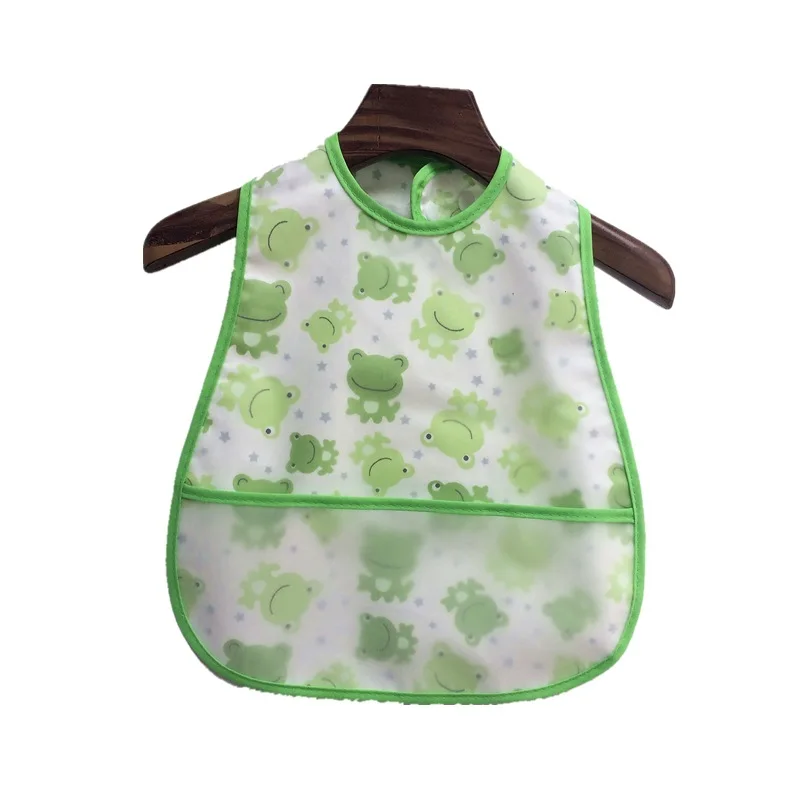 accessoriesdoll baby accessories Baby Bibs EVA Waterproof Lunch Bibs Cartoon Fruits Printing Infants Bibs Boys Girls Feeding Burp Cloths Bibs Apron Clothing baby headband Baby Accessories