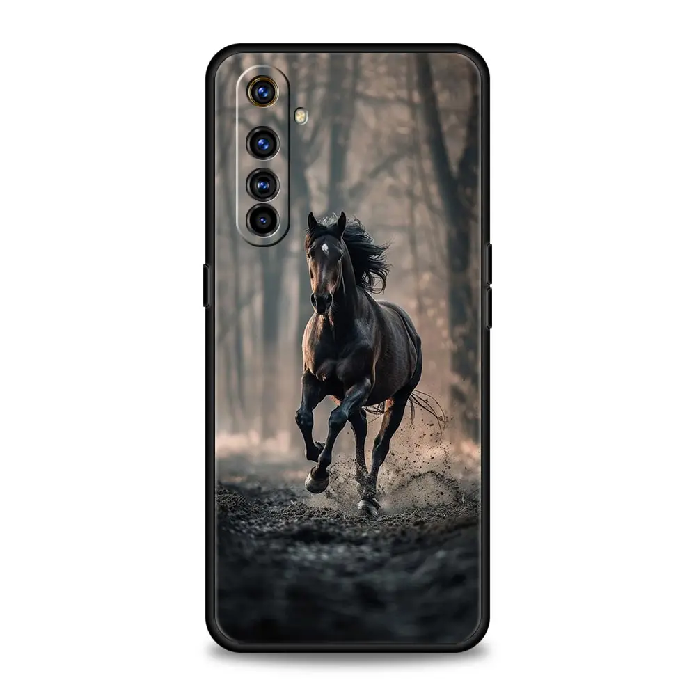 Horses Galloping Design Phone Case Cover