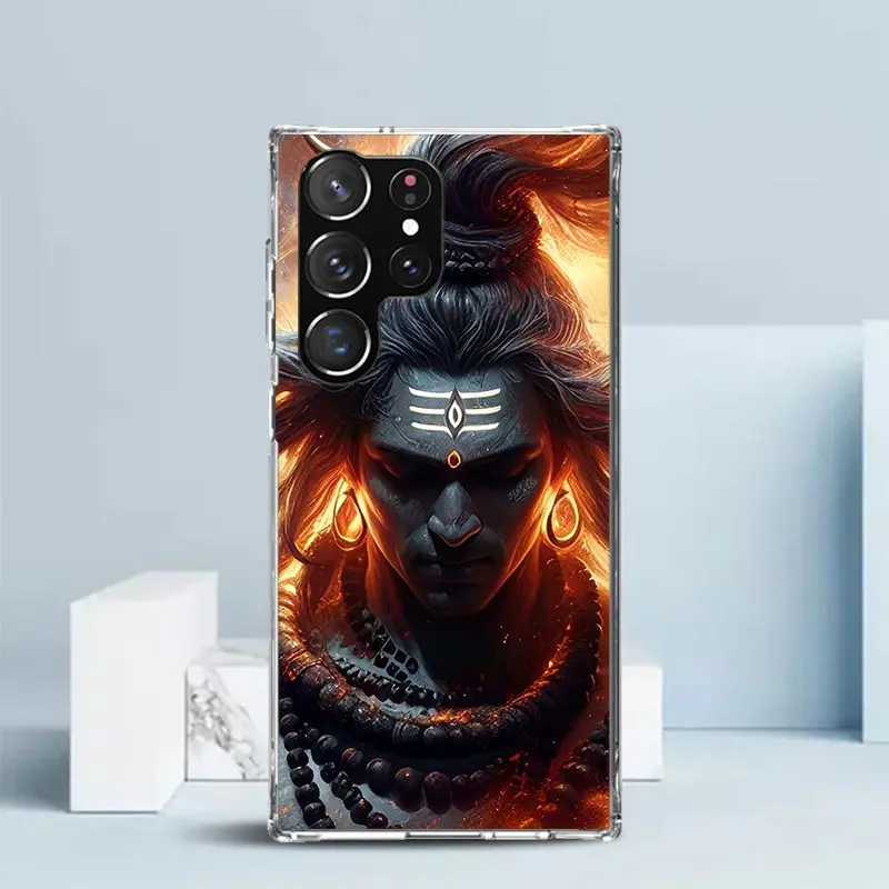 Mystical Lord Shiva Hindu God Inspirational Phone Case - Soft TPU Protective Cover