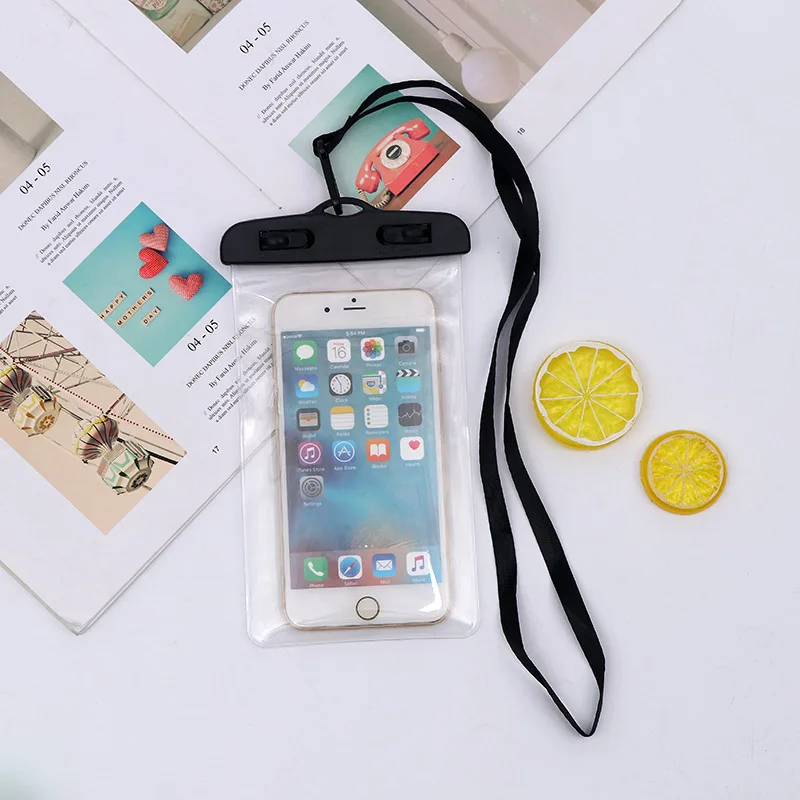 Waterproof Phone Case Swimming Water Proof Bag Universal Underwater Protector Pouch Cover For iPhone Samsung below 6.7" Phone