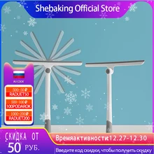 Window Washer Glass Cleaner Window Wiper Silicone Spatula Squeegee Scraper Cleaning Tool Bathroom Accessories