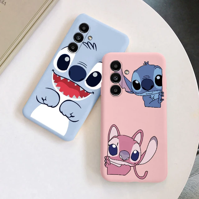 Kawaii Lilo Stitch Case for Samsung Galaxy A14 Print Cover Silicone Soft  Anime Cartoon Angel Love Funda For Samsung A 14 5G Capa - AliExpress