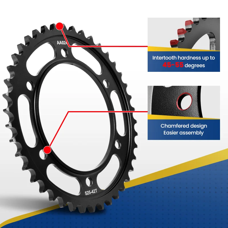 オートバイフロントスプロケット530チェーン17T 20CRMNTI適合ZZR1400