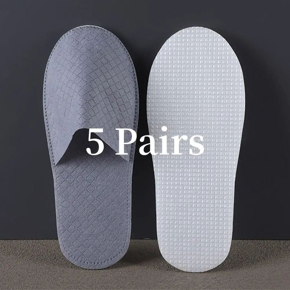 Unisex Closed Toe Anti-slip Slippers Bathroom Slippers Indoor Guest Travel Slippers Home Slippers Homestays Households Shoes
