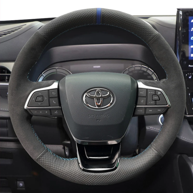 

Кожаный чехол на руль для Toyota Camry COLLA highlander avalon RAV4 Levin
