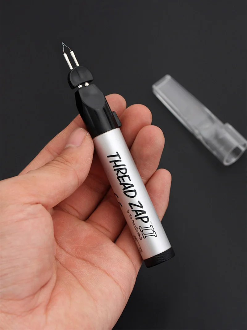 Thread Zap Welding Wax Tail Burning Pen For Leather DIY