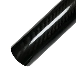 Premium Carbon Fiber Black Vinyl Car and Motorcycle Body Film Stickers - Auto Tuning Accessories for 50cmx150cm (5D Carbon Black)
